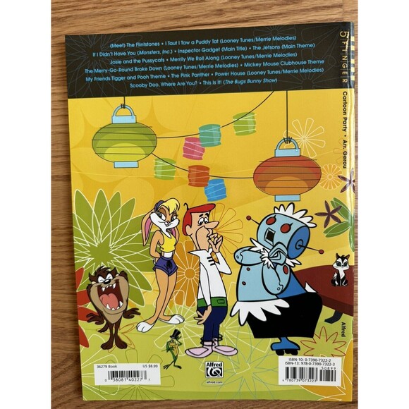 Cartoon Party Piano Book 14 Zany Melodies‎ Piano with Duets Tom Gerou - Picture 2 of 2